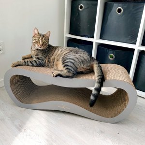 Mruu&Pruu Drapak dla kota szary łupek mega LEON | 78x28x24 cm | MruuPruu 4