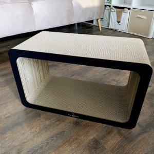 Mruu&Pruu DRAPAK DLA KOTA KARTONOWY WIELKI PROSTOKĄT XXL 60x35x30 cm 4