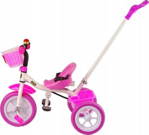 LeanToys Rower trójkołowy Eva różowy Pro100 3