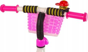 LeanToys Rower trójkołowy Eva różowy Pro100 7