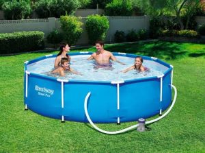 Bestway BASEN STELAŻOWY OWALNY 305X76 CM Z POMPĄ BESTWAY 56408 2