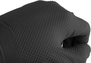 Rękawice nitrylowe SOLID GRIP 50szt. r. XXL czarne (10) 4