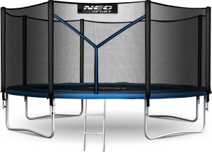 NeoSport Trampolina ogrodowa 14ft/435cm z siatką zewnętrzną i drabinką 2