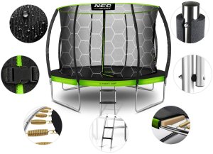 Trampolina ogrodowa NEO SPORT NeoSport Trampolina ogrodowa profilowana 14ft/435cm z siatką wewnętrzną 5