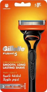 Gillette Fusion 5 ostrza 14 sztuk oryginał wkłady nożyki + rączka 2