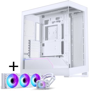 Obudowa Phanteks NV-Serie NV5 MK2 DRGB biała + Glacier One 360M25 AiO 1