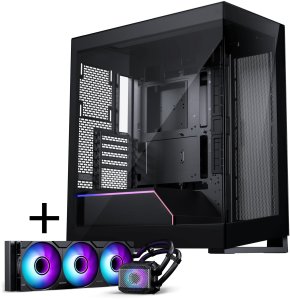 Obudowa Phanteks NV-Serie NV5 MK2 DRGB czarna + Glacier One 360M25 AiO 1