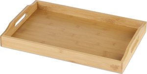 BERRETTI Taca bambusowa drewniana dno MDF śniadaniowa 40,7x28x5cm 1