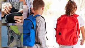 MiLi lokalizator GPS czarny + czarne etui w formie breloka MiTag 10