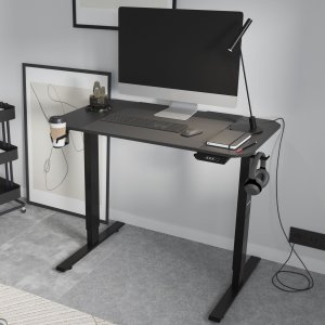 Biurko Diablo Chairs EGON 1100 Czarne 110 cmx60 cm 3