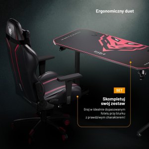 Biurko Diablo Chairs X-Mate 1400 Czarne 140 cmx60 cm 14