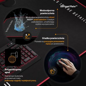 Biurko Diablo Chairs X-Mate 1400 Czarne 140 cmx60 cm 7