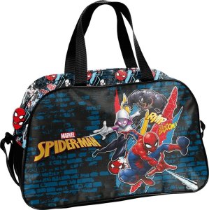 Torba Sportowa Na Uchwyt + Regulowany Pasek Paso Marvel Spiderman SP24GG-074 1