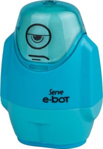 Temperówka Z Gumką Serve E-Bot Niebieska EBT09NIE 1