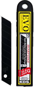Ostrza Łamane Czarne 18mm KDS GB-10B EVO 0,6mm 10 sztuk 1