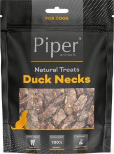 Piper Natural Treats Gryzaki naturalne dla psa suszone szyje kacze 200 g 1