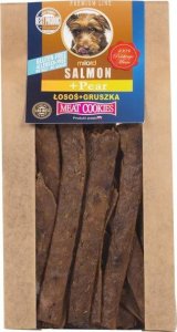 Naturalne ciastka Milord Meat Cookies łosoś i gruszka 80 g 1