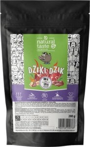 Karma suszona Natural Taste Dziki Dzik 200 g 1