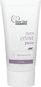 Over Zoo Over Lysine Paste Pasta na prawidłowe funkcjonowanie układu odpornościowego kotów 50 g 1