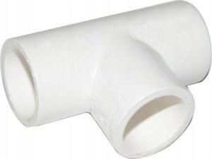 Trójnik PVC 1/2" system klejony - zimna woda; PVCTKW015.301 2