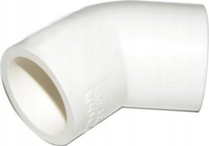 IDMAR Kolanko PVC 45 1/2" system klejony - zimna woda; PVCKKW015XKW015-45.301 2