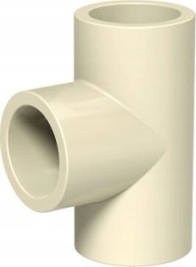 IDMAR Trójnik redukcyjny CPVC 3/4"x3/4"x1/2" system klejony - ciepła woda; CPVCTRKW020X20X15.302 1