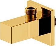 IDMAR Zawór kątowy 1/2" x 3/4" z głowicą ceramiczną 1001 złoty 1