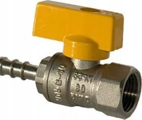 IDMAR Zawór do gazu 1/2" xDN10 GW z przyłączem do węża 1