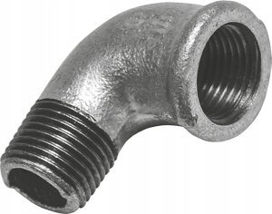 IDMAR Kolanko nakrętno-wkrętne GW/GZ 6/4" (DN40) ocynk 1