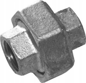 IDMAR Dwuzłączka nakrętna płaska w/w 1 1/4" U1 (DN32) ocynk 1