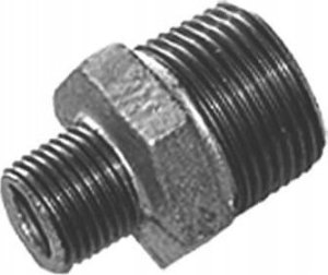 Nypel redukcyjny 1"x3/4" (DN25xDN20) N8 ocynk; AIZONR025X020.NK 1
