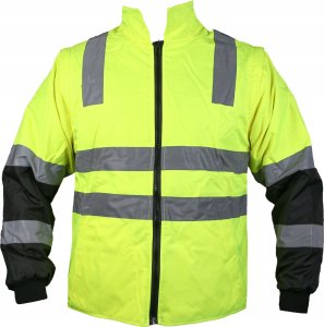 Kurtka rob. zimowa Aurora LB-J15 6in1 HV Yellow XL 3