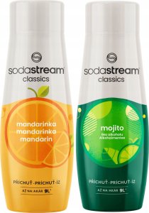 SODASTREAM Mandarynka + Mojito zestaw syropów do saturatora 2 szt. 1