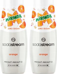 Syrop koncentrat sok SodaStream Mirinda Zero BEZ CUKRU 2 szt. 1