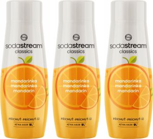 Syrop koncentrat sok SodaStream Mandarynka 3 szt. 1
