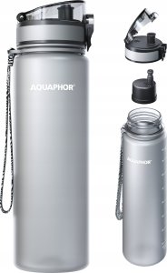 Butelka Filtrująca Aquaphor City 800 ml Szara Bidon na Wodę Pitną Duża 1