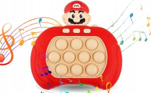 Elektroniczna, Antystresowa Gra Zręcznościowa Pop It - Super Mario 4