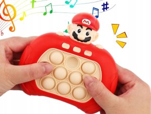 Elektroniczna, Antystresowa Gra Zręcznościowa Pop It - Super Mario 5