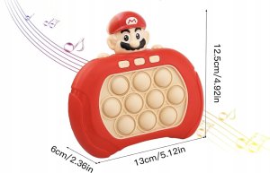 Elektroniczna, Antystresowa Gra Zręcznościowa Pop It - Super Mario 6