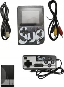 Konsola Retro Mini 400 Gier, przenośna + PAD - Czarna 2