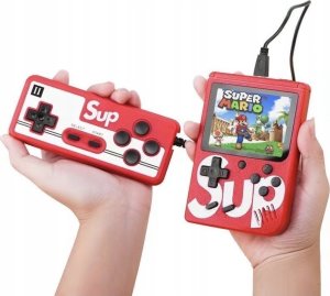 Konsola Retro Mini 400 Gier, przenośna + PAD dla dwóch graczy 2