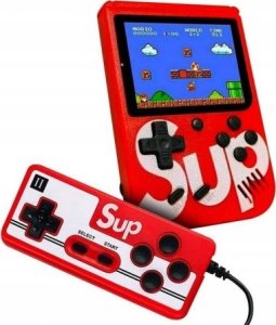 Konsola Retro Mini 400 Gier, przenośna Czerwona 15