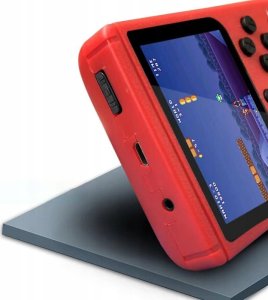 Konsola Retro Mini 400 Gier, przenośna Czerwona 27