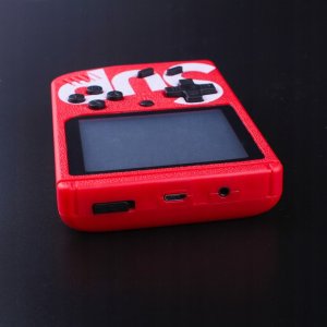 Konsola Retro Mini 400 Gier, przenośna Czerwona 38