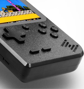 Konsola Retro Mini 400 Gier, przenośna Czerwona 6