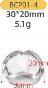 Narożnik ochronny silikonowy - 4 sztuki 6