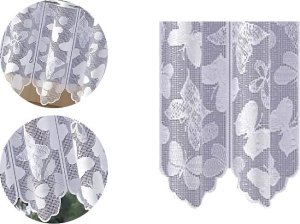 Firanka Farfalle wysokość 60 cm [raport wzoru 60 cm] DomoweTekstylia | WN017F 060 1