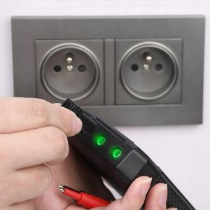 Habotest CYFROWY MULTIMETR UNIWERSALNY TRUE RMS NCV TERMOPARA PRZEWODY ETUI BATERIE 12