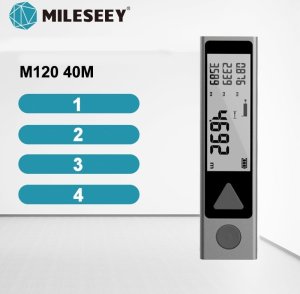 DALMIERZ LASEROWY PROFESJONALNY CYFROWY MIERNIK ODLEGŁOŚCI 30m LCD 13