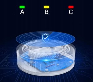 DETEKTOR CZUJNIK GAZÓW WYBUCHOWYCH ALARM DŹWIĘKOWY WIFI APP TUYA SMART LIFE 10